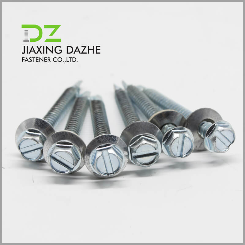  Slotted Hex Head Self Drilling Screw 