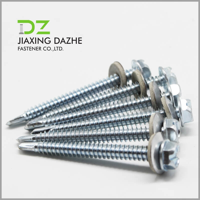  Slotted Hex Head Self Drilling Screw 