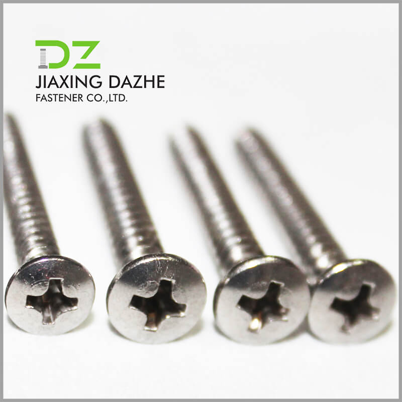 Oval Countersunk Head Self Tapping Screws