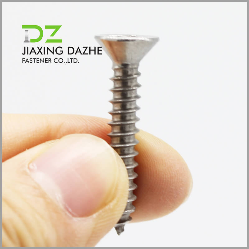 Slotted Flat Head Self Tapping Screws